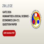GATE 2026 XH C1 Question Paper with Answer Key and Solution Pdf